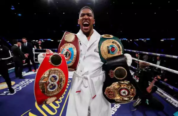 I Will Rule Boxing For 10 Years - Nigerian-British Boxer Anthony Joshua Boasts